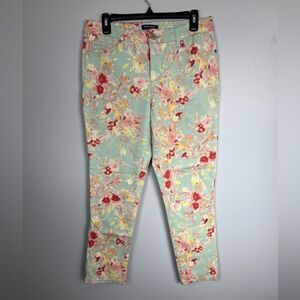 ❄️Bandolino Mandie Crop Floral Jeans